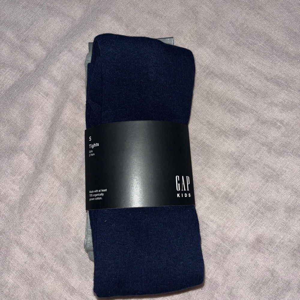 GAP Kids Navy and Gray Tights, set. NWT